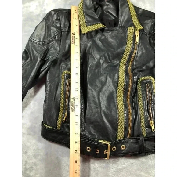 Free people bang bang vegan jacket size small - Picture 2 of 3